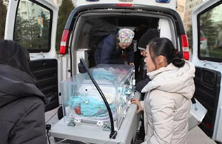 成县妇婴监护型护送